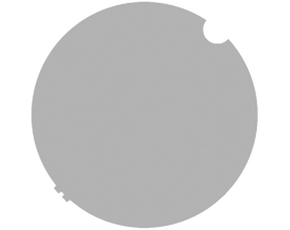 Elliptical Wallwash Filter für AX9